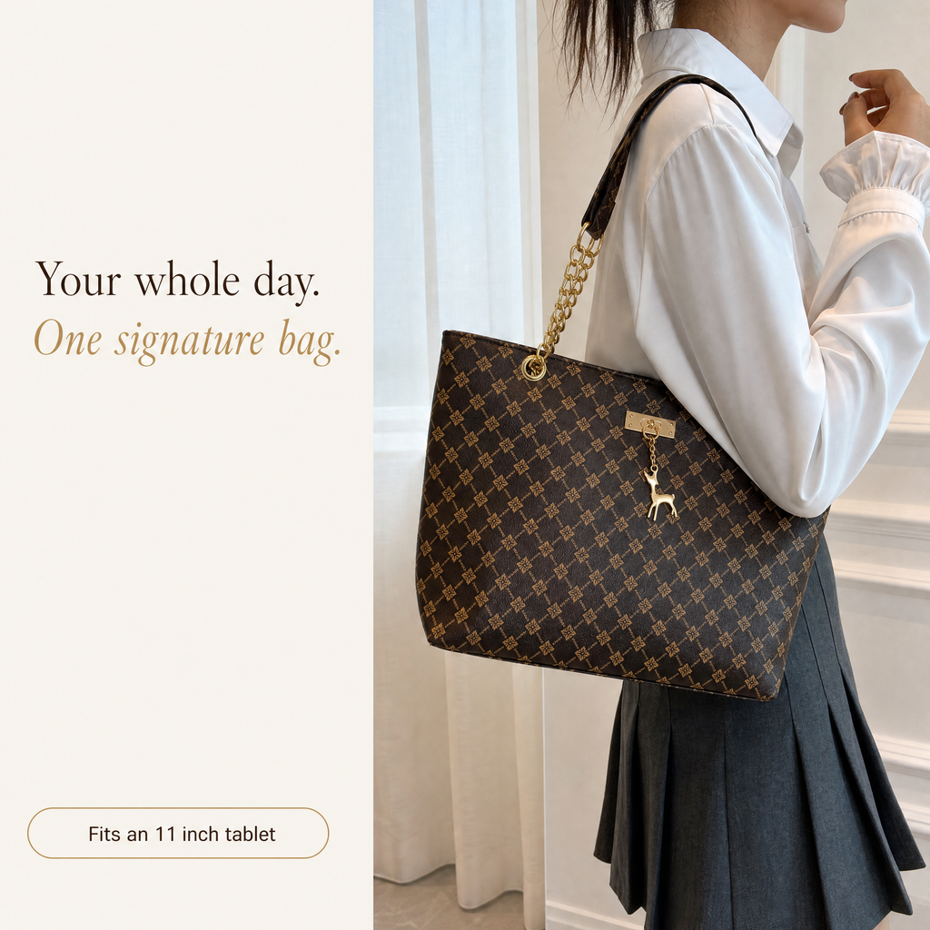 Aurélle™ Signature Shoulder Bag