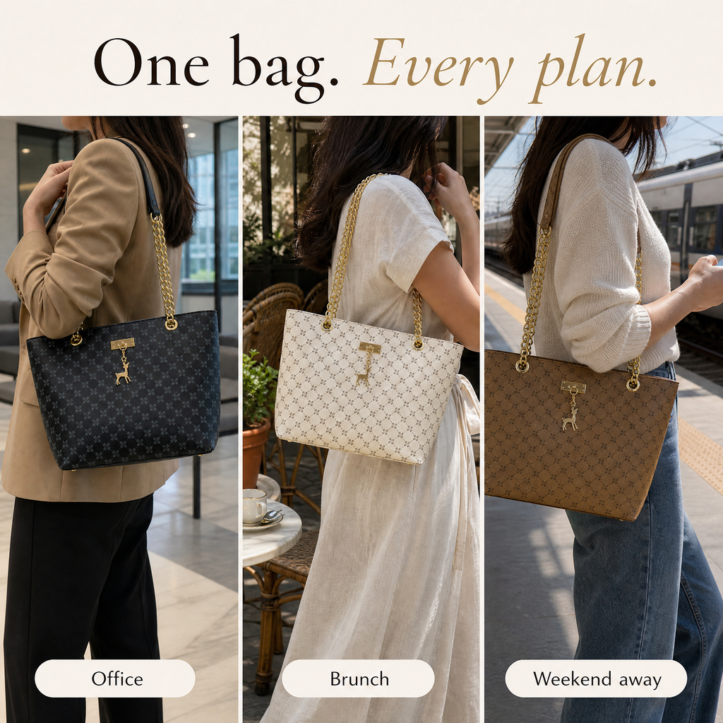 Aurélle™ Signature Shoulder Bag