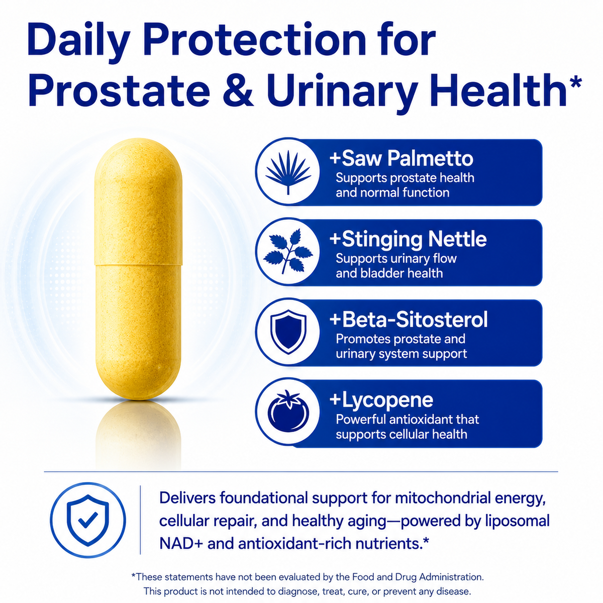 PrimeCell - Herbal NAD+ Capsules