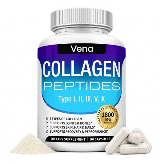 Advanced Multi-Collagen Support for Total Wellness.